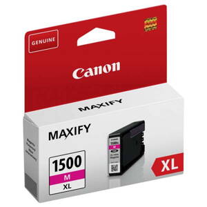 Canon originál ink PGI 1500XL, magenta, 12ml, 9194B001, high capacity, Canon MAXIFY MB2050, MB2350, purpurová