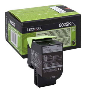 Lexmark originál toner 80C2SK0, black, 2500str., return, Lexmark CX310dn, CX310n, CX410de, CX410, O