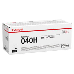 Canon originál toner 040H, black, 12500str., 0461C001, high capacity, Canon imageCLASS LBP712Cdn,i-SENSYS LBP710Cx, LBP712Cx, O