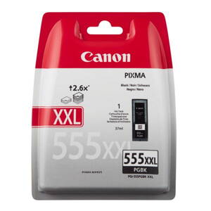 Canon originál ink PGI-555PGBK XXL, black, blister, 1000str., 8049B003, Canon PIXMA MX925, čierna