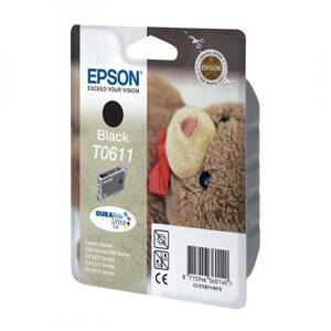 Epson originál ink C13T06114010, black, 250str., 8ml, Epson Stylus D68PE, 88, DX3850, 4200, 4250, 4850, čierna