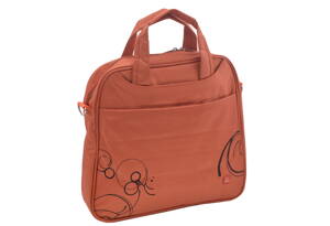 Textilná taška na notebook oranžová BZ3657 (akcia)