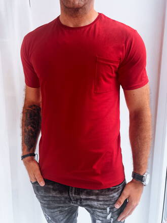 Trendové červené tričko