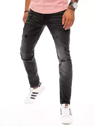 Senzačné čierne pánske džínsy