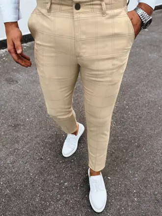 Pekné elegantné pánske chinos nohavice