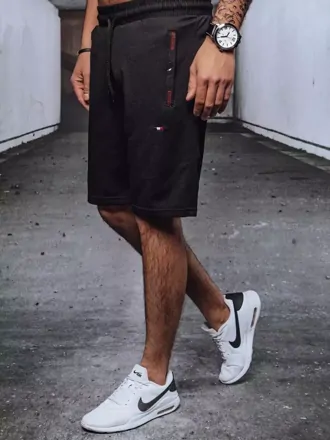 Čierne pánske kraťasy