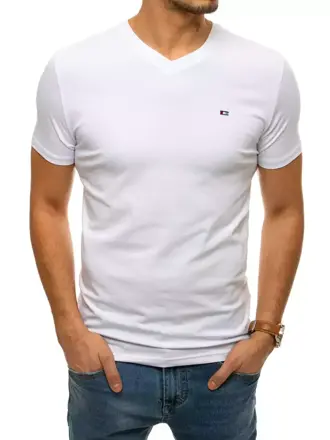 Pánske tričko v bielom prevedení.