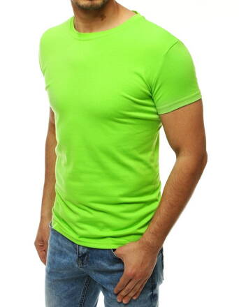 Pánske tričko limetkovo-zelenej farby RX4191
