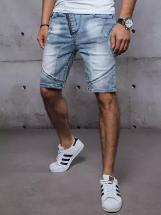 Džínsové modré kraťasy