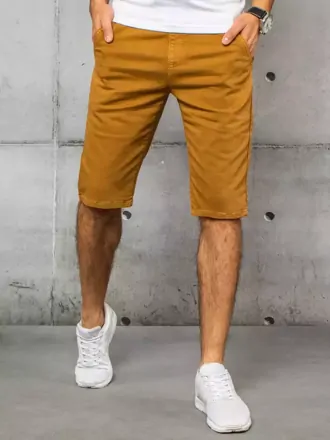 Pánske kraťasy vo farbe camel skl.10