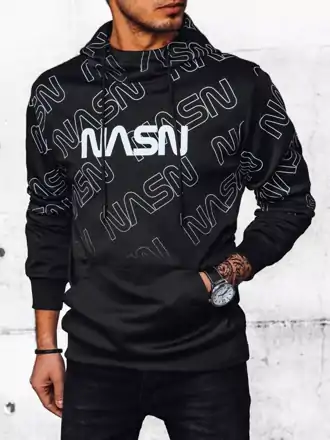Dokonalá čierna mikina NASA