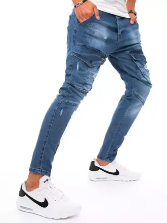 Štýlové džínsové nohavice.