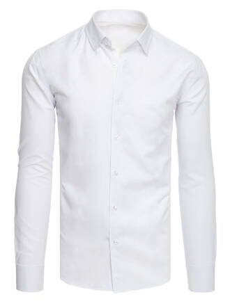 Biela pánska košeľa Dstreet DX2524