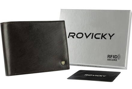 Klasická pánska kožená peňaženka - Rovicky