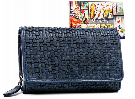 Elegantná dámska peňaženka vyrobená z prírodnej kože - Rovicky