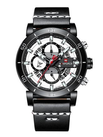 Pánske hodinky NAVIFORCE - NF9131 (zn086a) black/w.