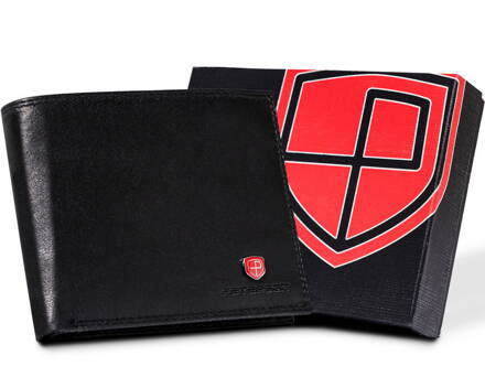 Pánska kožená peňaženka RFID Protect - Peterson