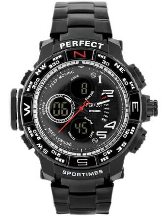 Pánske hodinky PERFECT - A896 (zp260b) - black
