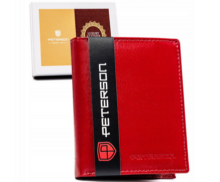 Dámska kožená peňaženka PTN RD-270-GCL RED