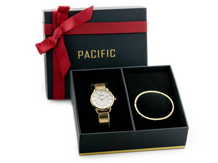 Dámske hodinky  PACIFIC X6173 - darčekový set (zy715b)