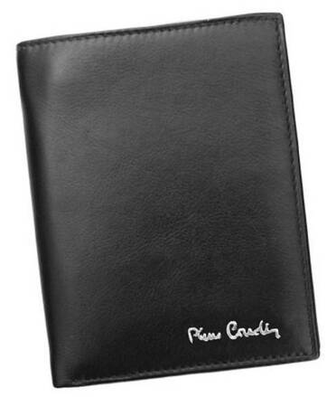 Veľká pánska peňaženka z prírodnej kože bez zapínania - Pierre Cardin