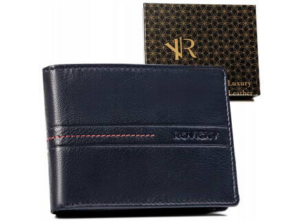 Veľká pánska kožená peňaženka s RFID systémom - Rovicky