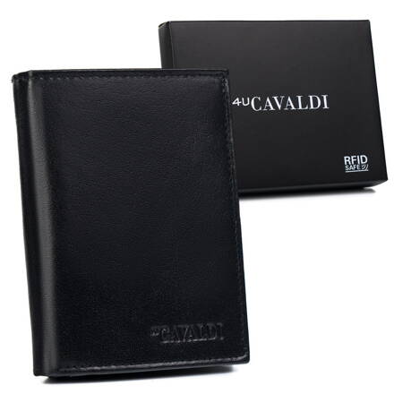 Kožená peňaženka na karty s RFID Protect - Cavaldi