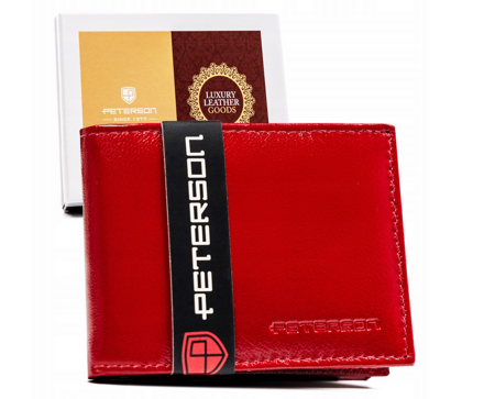 Dámska kožená peňaženka PTN RD-280-GCL RED