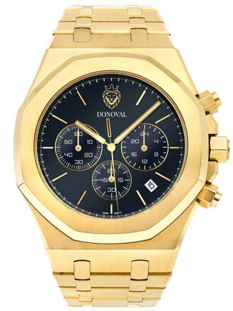 Pánske hodinky DONOVAL WATCHES OTTO DL0012 - CHRONOGRAF + BOX (zdo003b)