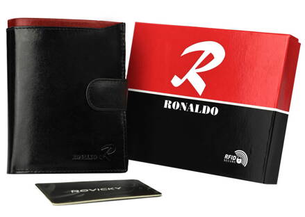 Pánska kožená peňaženka na karty - Ronaldo