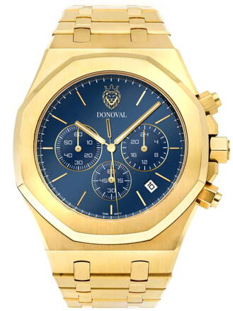 Pánske hodinky DONOVAL WATCHES OTTO DL0013 - CHRONOGRAF + BOX (zdo003c)