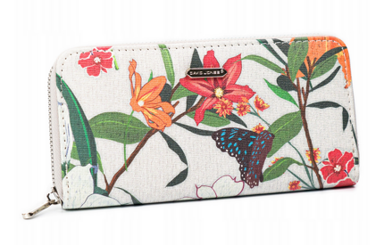 Veľká dámska peňaženka-peračník vyrobený z ekologickej kože — David Jones