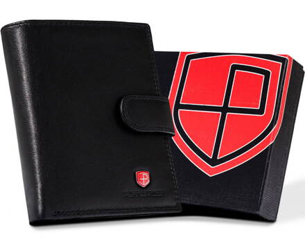 Pánska kožená peňaženka s vreckom na občiansky preukaz - Peterson