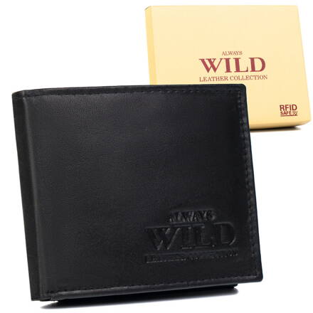 Tenká pánska peňaženka z prírodnej kože - Always Wild