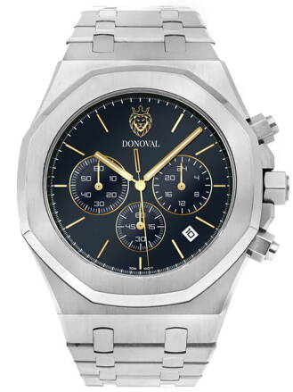 Pánske hodinky DONOVAL WATCHES OTTO DL0015 - CHRONOGRAF + BOX (zdo003e)