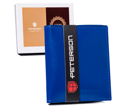 Dámska kožená peňaženka PTN RD-230-MCL BLUE