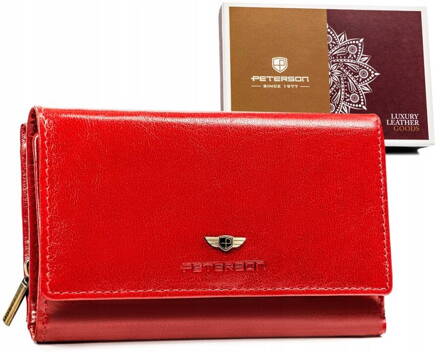 Dámska peňaženka vyrobená z prírodnej kože - Peterson