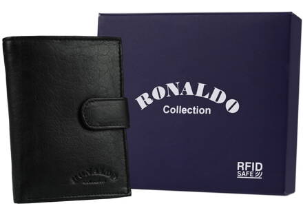 Pánska kožená peňaženka na zips - Ronaldo