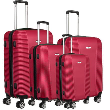 Sada štyroch pevných cestovných kufrov - Peterson PTN 236-SET4