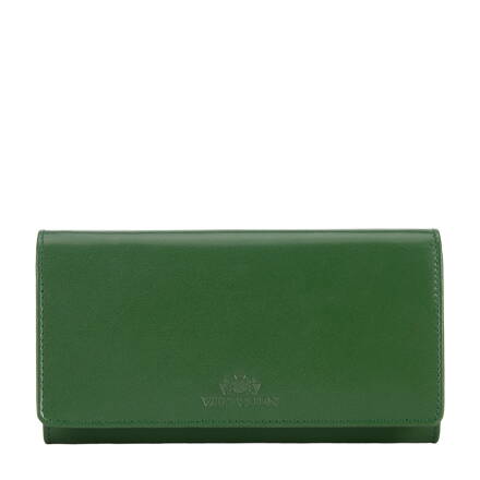 Dámska horizontálna peňaženka z hladkej kože 14-1-903-L0