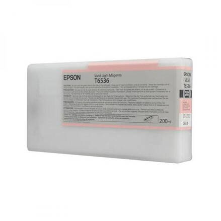 Epson originál ink C13T653600, light vivid magenta, 200ml, Epson Stylus Pro 4900, purpurová