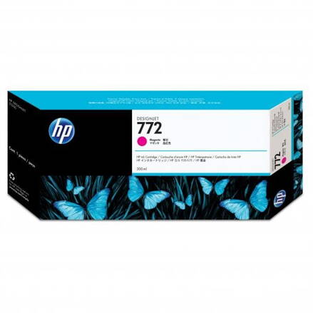 HP originál ink CN629A, magenta, 300ml, HP 772, HP, purpurová