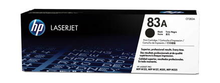 HP originálna tonerová náplň CF283A, 1500 listov, čierna