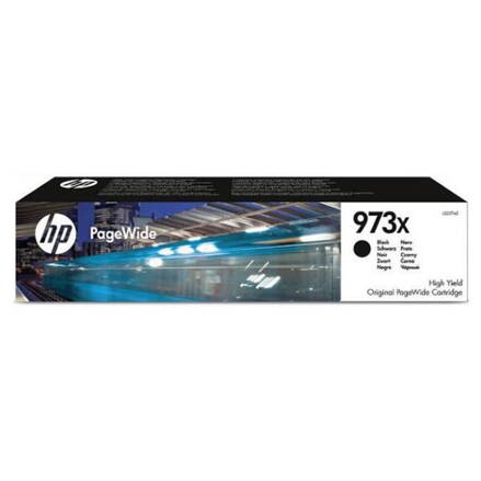 Originálna atramentová kazeta HP (no.973X/black/182,5ml), čierna