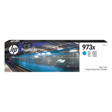 Originálna atramentová kazeta HP (no.973X/cyan/86ml), azurová