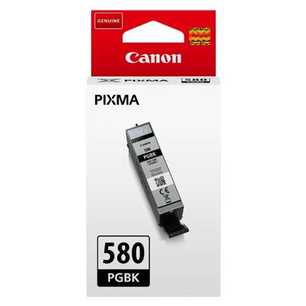 Canon originál ink PGI-580PGBK, black, 11.2ml, 2078C001, Canon PIXMA TR7550, TR8550, TS6150, TS8150, TS9150 serie, čierna