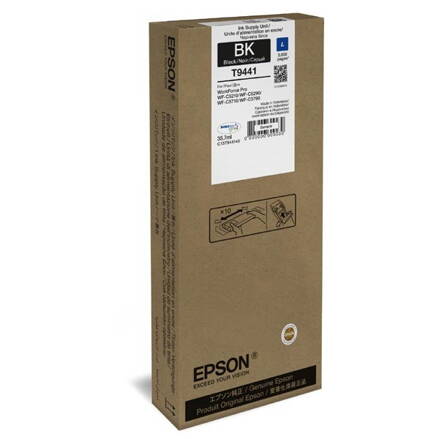 Epson originál ink C13T944140, black, 3000str., 1x35.7ml, Epson WF-C5210, C5290, C5710, C5790, čierna