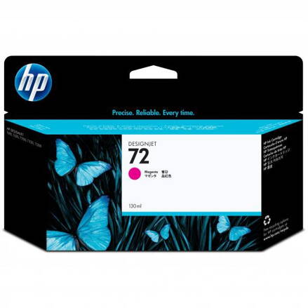 HP originál ink C9372A, HP 72, magenta, 130ml, HP Designjet T1100, T770, purpurová