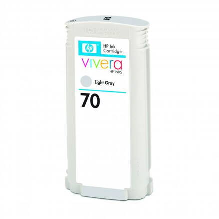HP originál ink C9451A, HP 70, light grey, 130ml, HP Designjet Z3100, Z2100, light gray