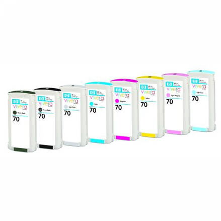 HP originál ink C9457A, HP 70, green, 130ml, HP Designjet Z3100, zelená